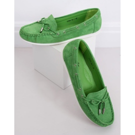 Vert Mocassins femme RQ-1 Vert 3