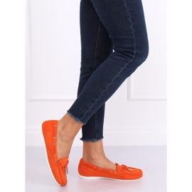 Mocassins femme orange RQ-1 Orange 1