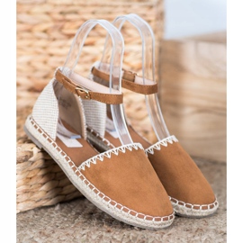 Goodin Espadrilles Marron En Daim brun 2