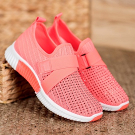 SHELOVET Slipons Roses Avec Cristaux multicolore 1 SHELOVET Slipons Roses Avec Cristaux multicolore 1