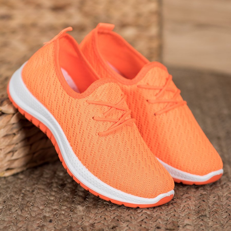 SHELOVET Chaussures de sport ajourées orange 1 SHELOVET Chaussures de sport ajourées orange 1