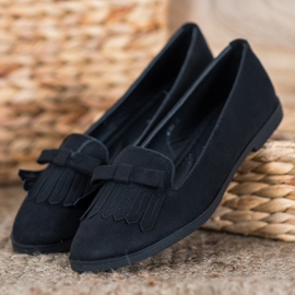 Coura Seigneurs en daim classiques le noir 2