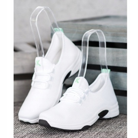Kylie Chaussures de sport classiques blanc 1