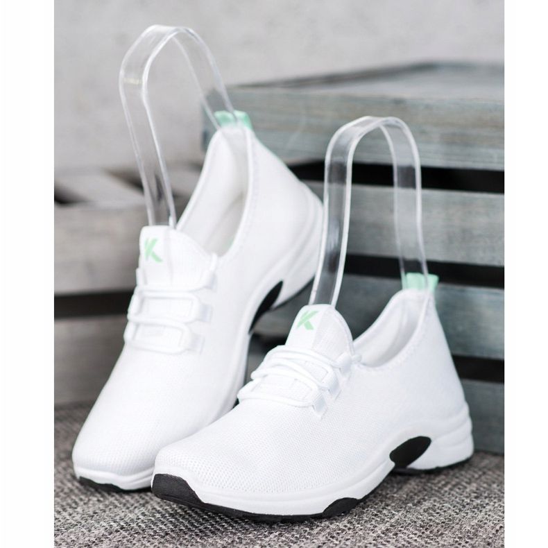 Kylie Chaussures de sport classiques blanche 1