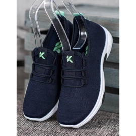 Kylie Chaussures de sport classiques bleu marine 1