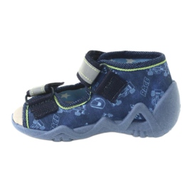Chaussures enfant Befado jaune 350P011 bleu marin bleu gris vert 2