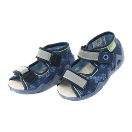 Chaussures enfant Befado jaune 350P011 bleu marin bleu gris vert 3