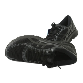 Chaussures de course Asics Gel-Nimbus 21 M 1011A169-004 le noir gris 5