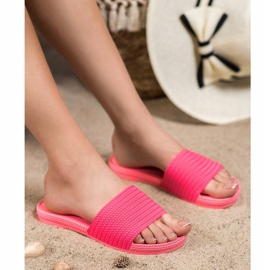 Chaussons roses VINCEZA 1