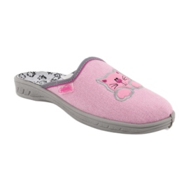 Chaussures enfants colorées Befado 707Y409 rose 1