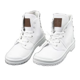 Baskets Hautes 32-140 Blanc blanche 3