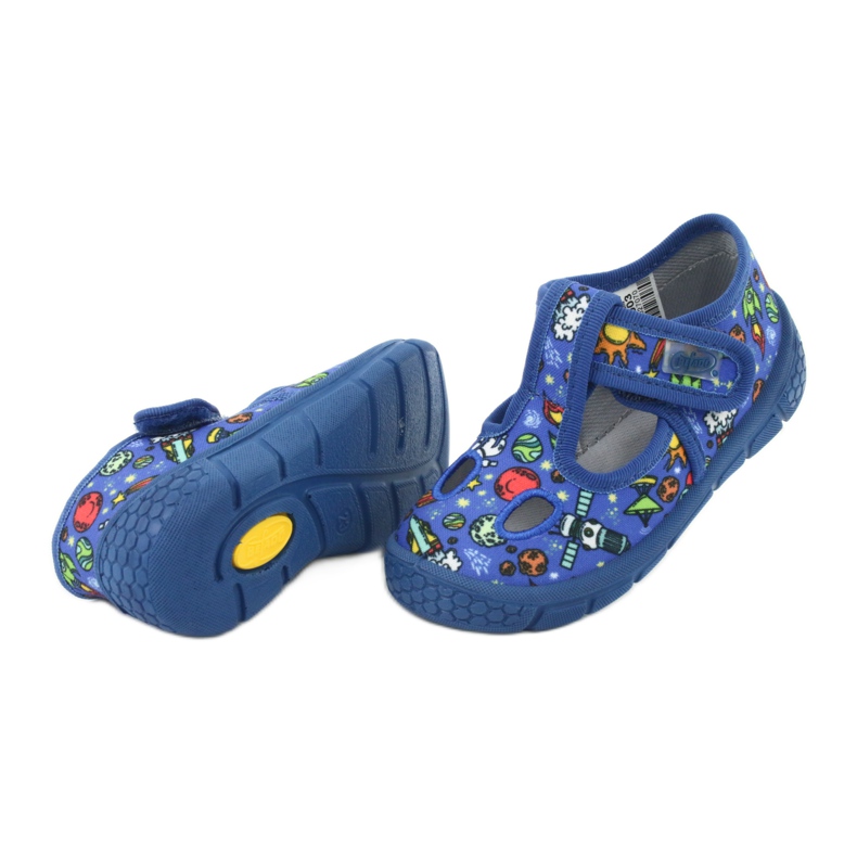 Chaussures enfant Befado 533P003 bleu multicolore 4