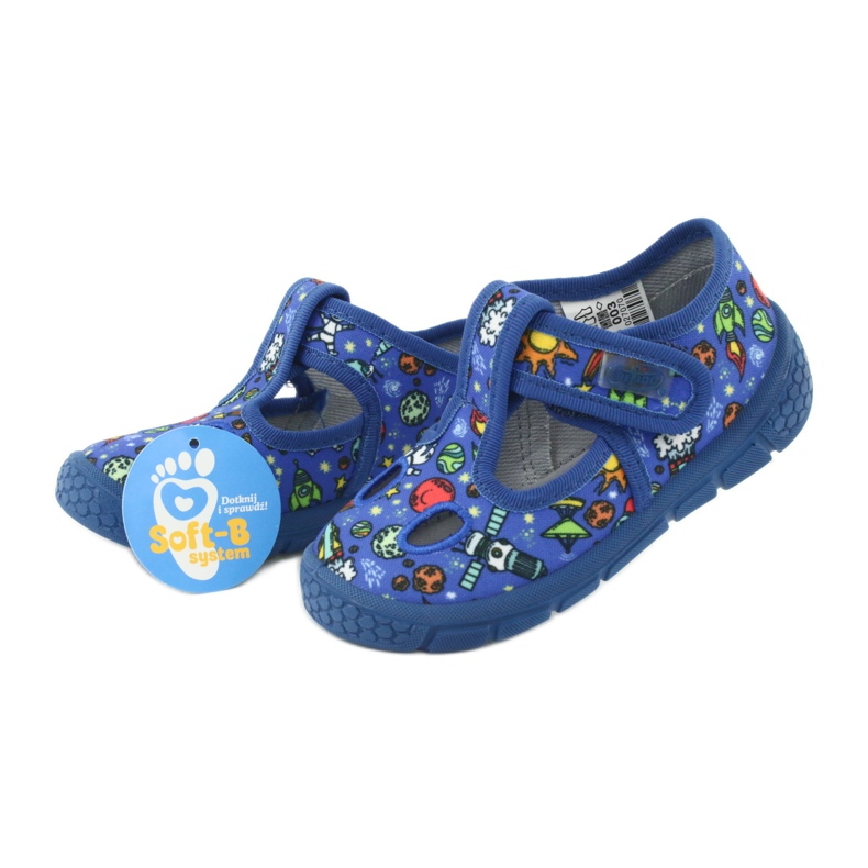 Chaussures enfant Befado 533P003 bleu multicolore 3