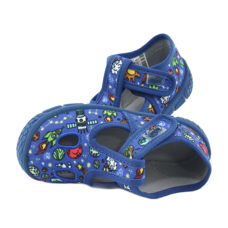 Chaussures enfant Befado 533P003 bleu multicolore 5
