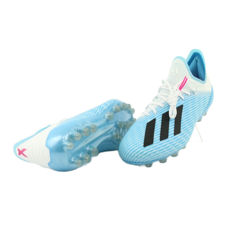 Chaussures Adidas X 19.1 Ag M FU7040 bleu 3