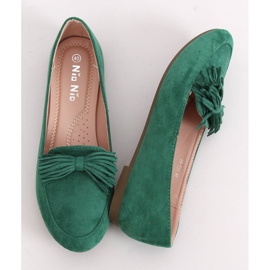 Vert Mocassins femme 99-72A Vert 1