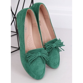 Vert Mocassins femme 99-72A Vert 2