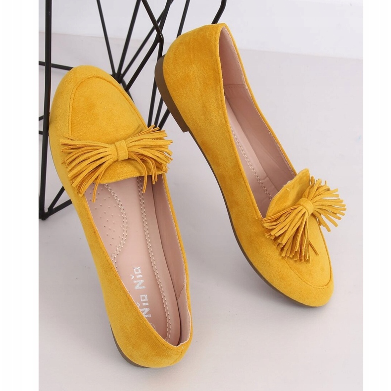 Mocassins Femme Miel 99-72A Jaune 1