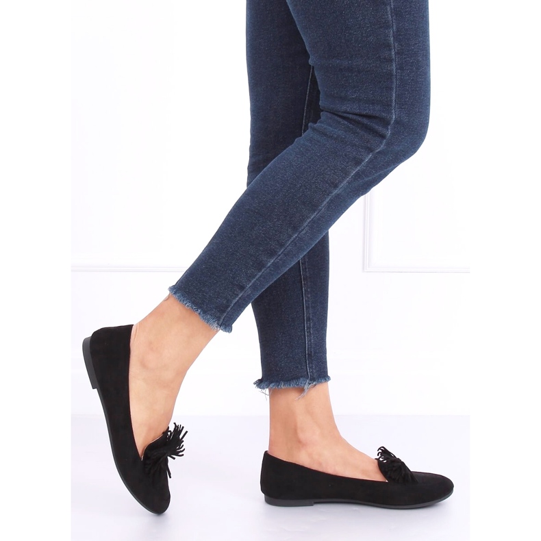 Mocassins femme noirs 99-72A Noir le noir 2