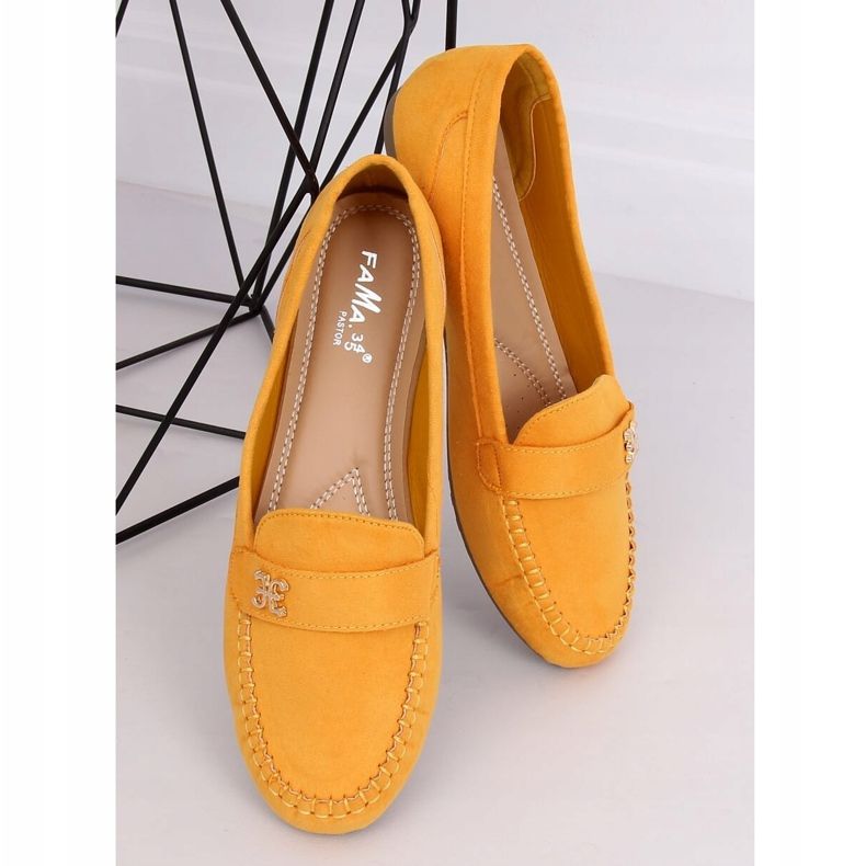 Mocassins Miel Femme B2020 Jaune 2