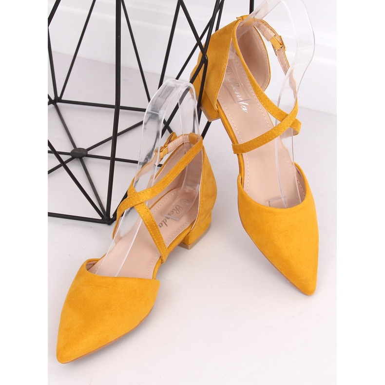 Ballerines coupe miel S-880 Jaune 1
