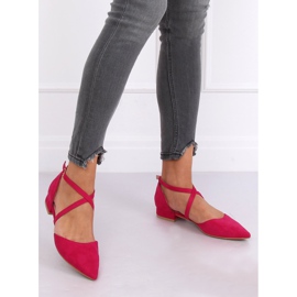 Ballerines coupe fushia S-880 Fushia rose 1