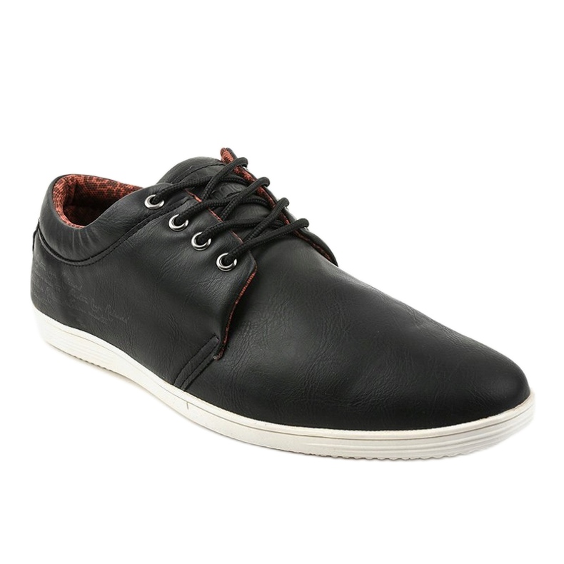 Chaussures décontractées noires pour hommes SD5321-4 1
