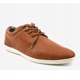 Chaussures décontractées marron pour hommes SD5321-6 brun multicolore 1
