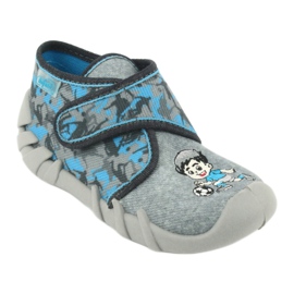 Chaussures enfant Befado 523P014 bleu gris multicolore 1