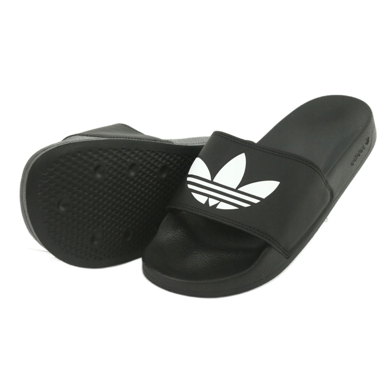 Pantoufles Adidas Originals Adilette Lite FU8298 blanc noir 3
