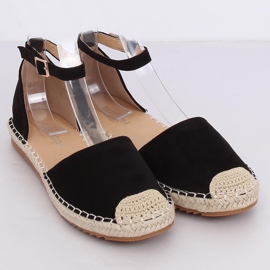 Espadrilles femme noires YSD810 Noir 1