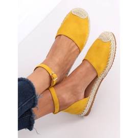 Espadrilles femme miel YSD810 Jaune 3