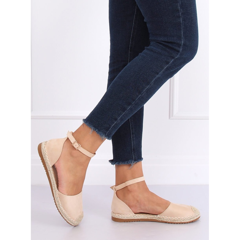 Espadrilles beiges pour femmes YSD810 Beige 1