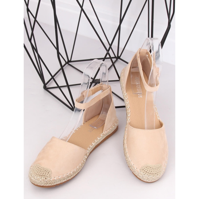 Espadrilles beiges pour femmes YSD810 Beige 2