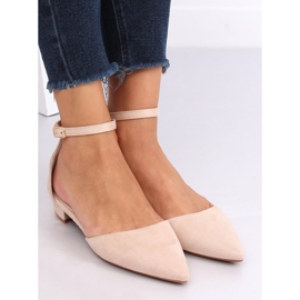 Ballerines coupe beige MM-795 Beige 2