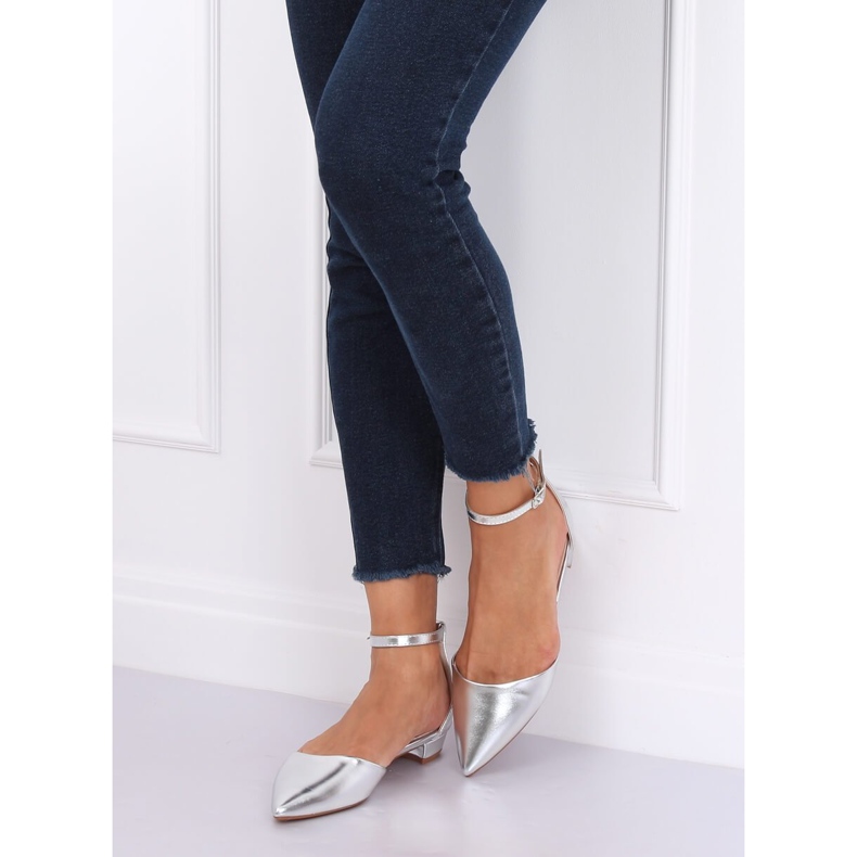 Ballerines taille argent MM-795 Argent gris 1 Ballerines taille argent MM-795 Argent gris 1