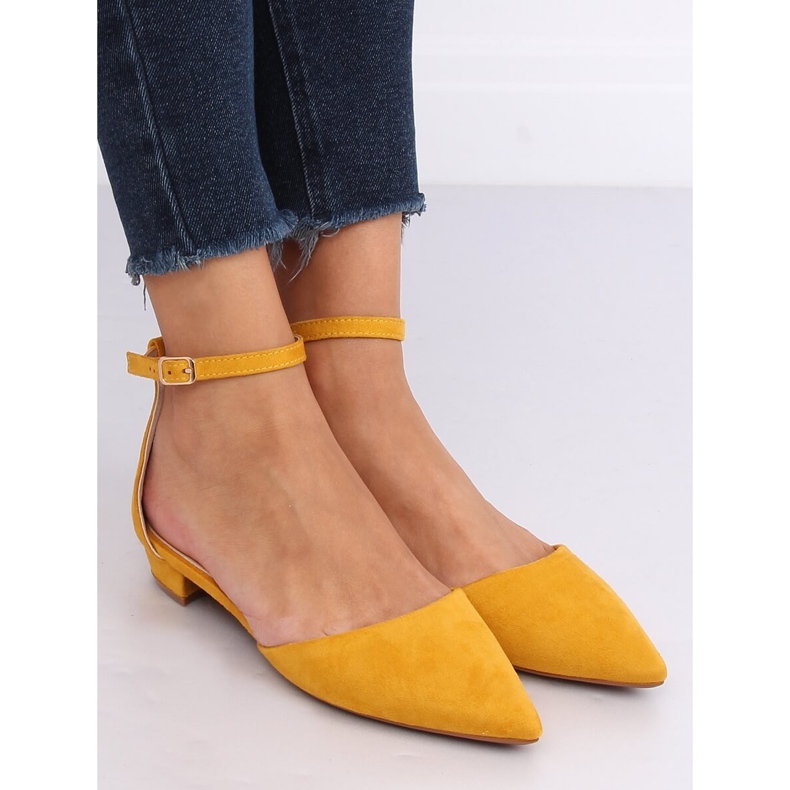 Ballerines coupe miel MM-795 Jaune 2