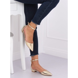 Ballerines taille or MM-795 Or doré 2