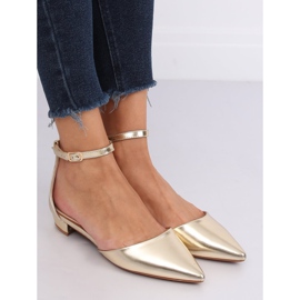 Ballerines taille or MM-795 Or d'or 1