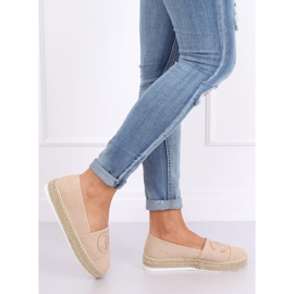 Espadrilles beiges pour femme T341P Beige 2 Espadrilles beiges pour femme T341P Beige 2