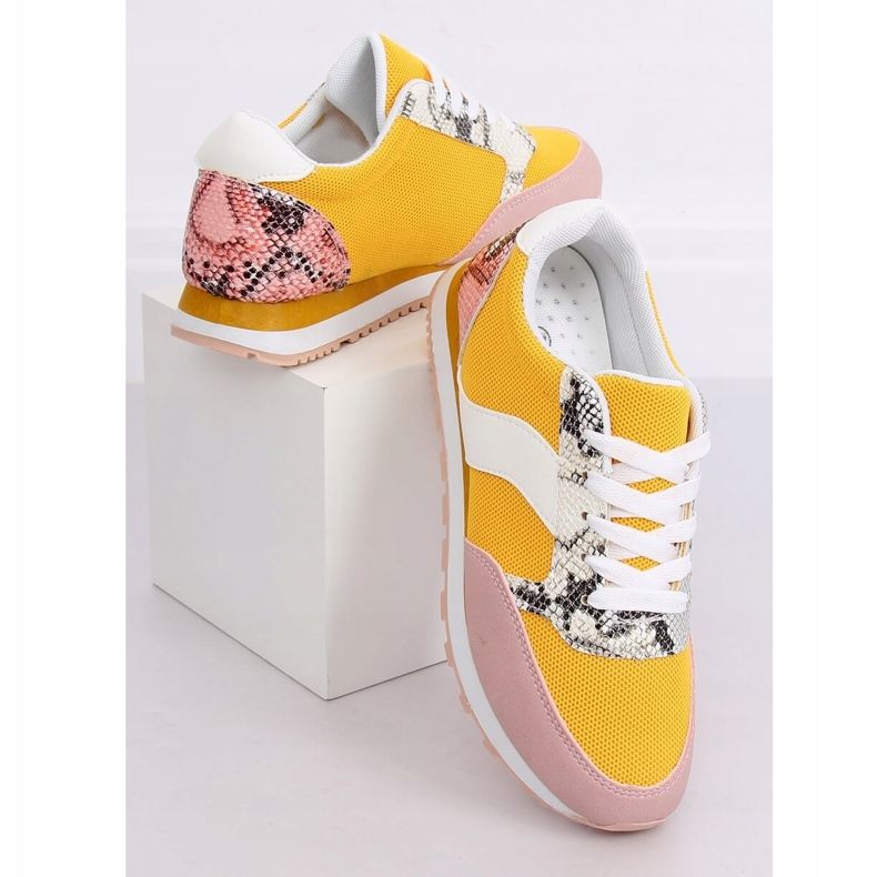 Chaussures de sport pour femmes BL203 Jaune multicolore 1