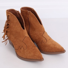 Camel NC999 Bottes de cowboy camel brun 1
