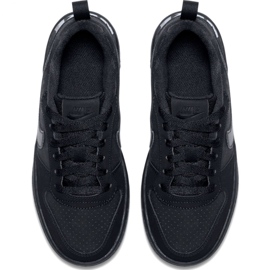 Nike Court Borough Low Gs 839985 001 noir 1