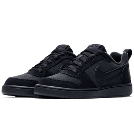 Nike Court Borough Low Gs 839985 001 noir 2