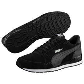 Puma St Runner V2 Sd M 365279 01 noir 2