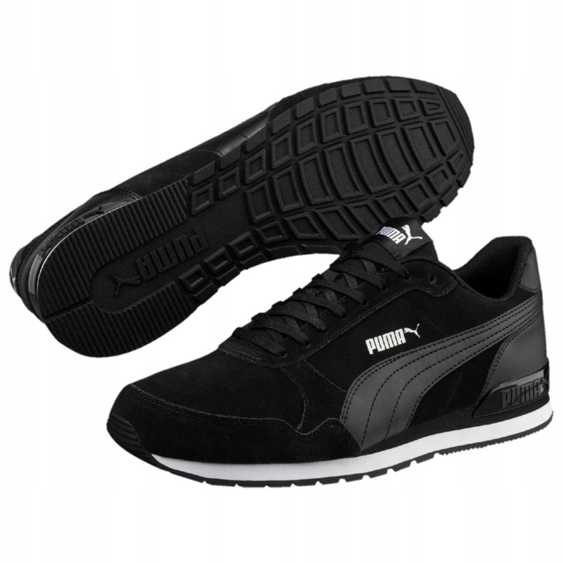 Puma St Runner V2 Sd M 365279 01 noir 2