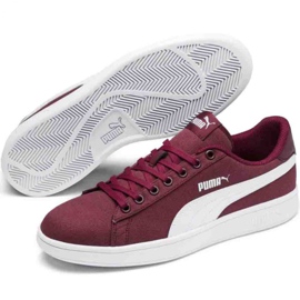 Puma Smash v2 Cv M 366420 08 rouge multicolore 3