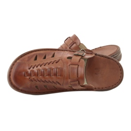 Chaussons Naszbut pour hommes 044 marron brun 5 Chaussons Naszbut pour hommes 044 marron brun 5