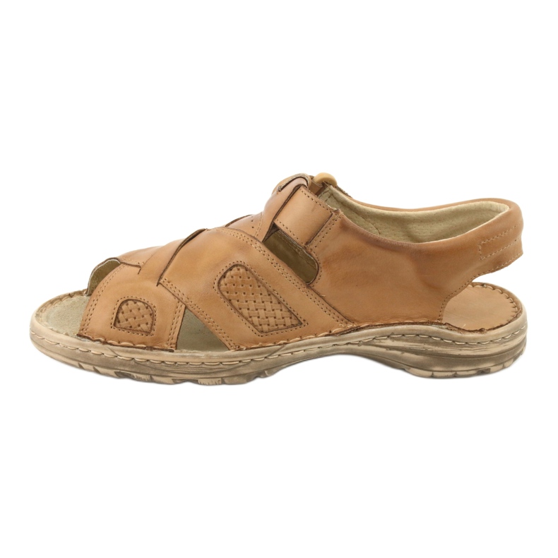 Naszbut Sandales en cuir confortables 036 / A beige 2
