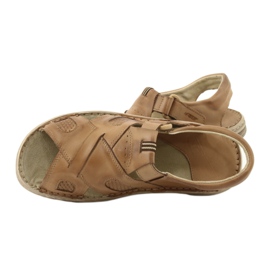 Naszbut Sandales en cuir confortables 036 / A beige 6